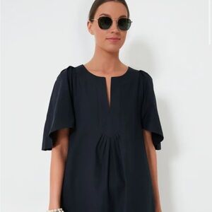 Pomander Place Navy Mini Dress